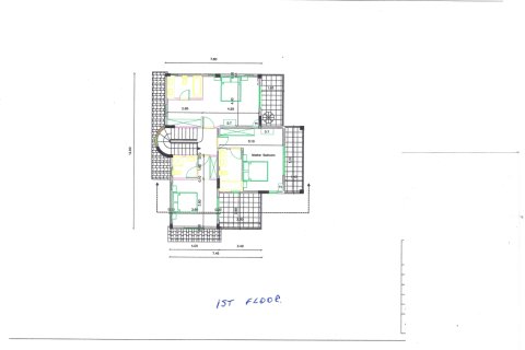 Вилла с 4 спальнями в Пафос, Кипр №38079 14