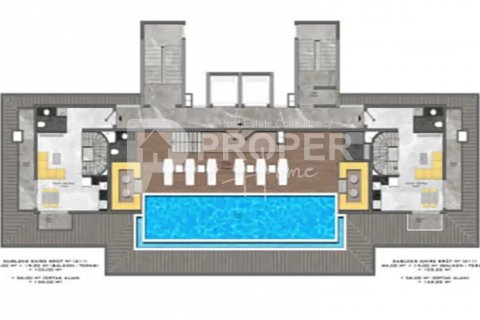 Квартира с 2 комнатами в Аланья, Турция №11450 2