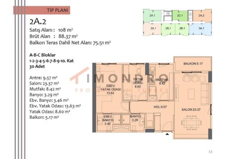 Квартира 3+1 в Анталья, Турция №17120 19