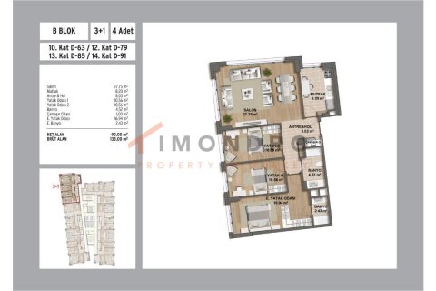 Квартира 5+1 в Малтепе, Турция №17824 22