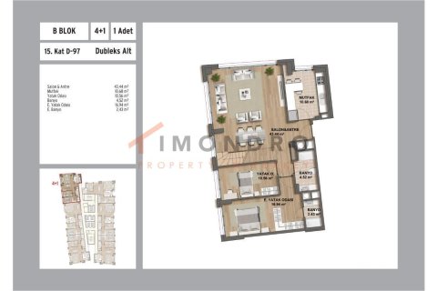 Квартира 5+1 в Малтепе, Турция №17824 4