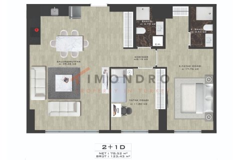 3+1 Apartment en Kadikoy, Turkey No. 21441 17