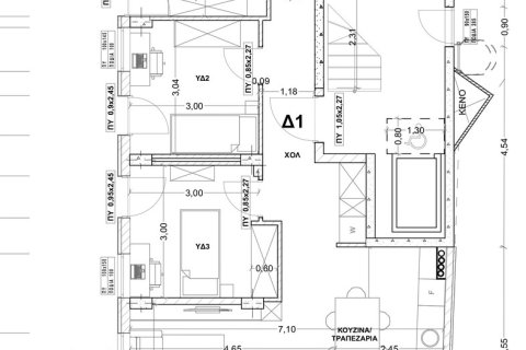 Квартира с 3 спальнями в Салоники, Греция №55441 13