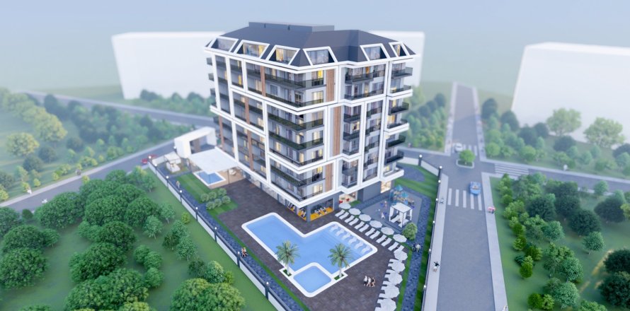 3+1 Penthouse en Avsallar, Turkey No. 12302