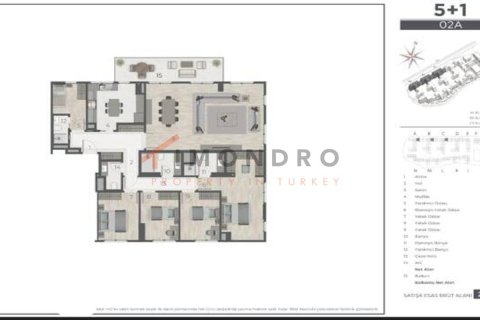 4+1 Appartement à Zeytinburnu, Turkey No. 17805 29