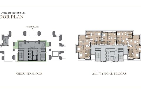 2 dormitorios Condominio  en Bangkok, Thailand No. 1728 14