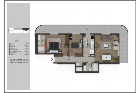 2+1 Apartment en Kâğıthane, Turkey No. 16910 4