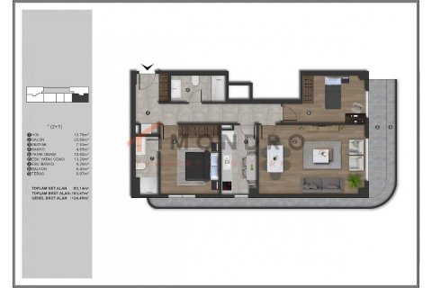 2+1 Apartment en Kâğıthane, Turkey No. 16910 11