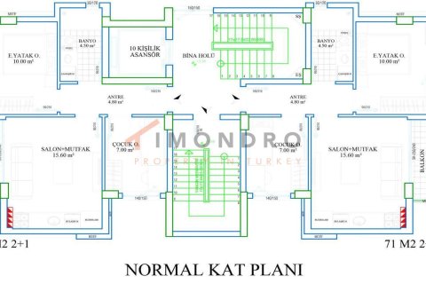 3+1 Apartment en Antalya, Turkey No. 16938 23