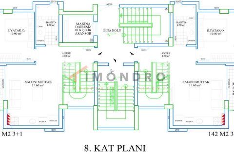 3+1 Apartment en Antalya, Turkey No. 16938 13