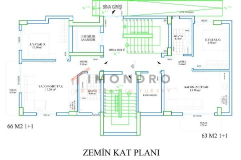 3+1 Apartment en Antalya, Turkey No. 16938 15