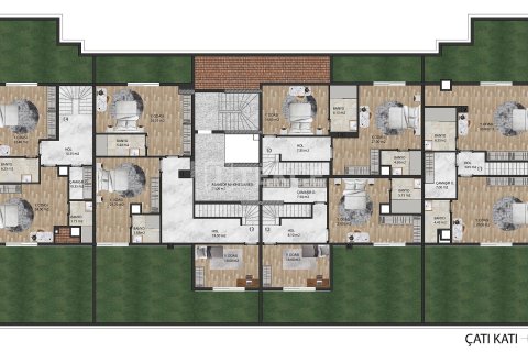 4+1 Appartement à Kusadasi, Turkey No. 69802 23