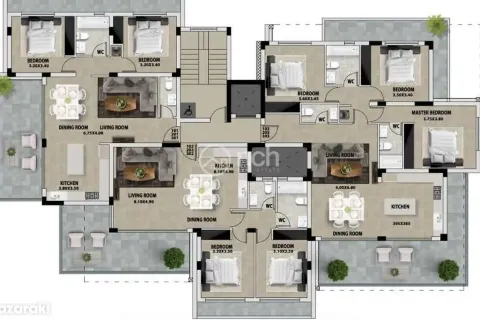 2 dormitorios Apartment en Germasogeia, Cyprus No. 46422 2