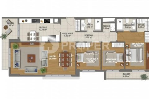 4 rooms Apartment in Bagcilar, Turkey No. 15795 5