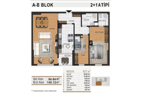 3+1 Appartement à Kartal, Turkey No. 17264 13