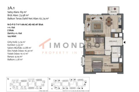 2+1 Appartement à Antalya, Turkey No. 20927 14