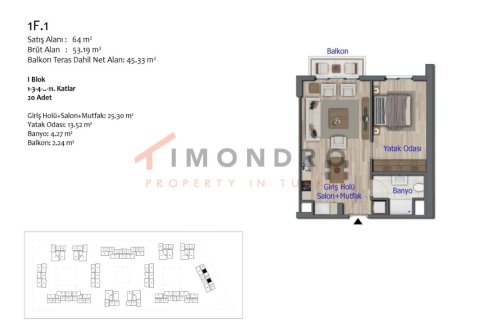 4+1 Appartement à Antalya, Turkey No. 20929 14