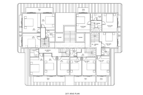 3+1 Penthouse à Alanya, Turkey No. 11571 23