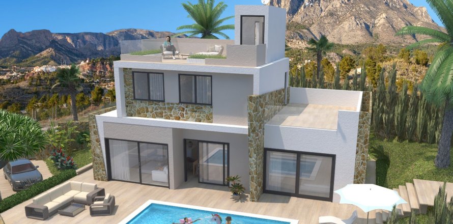 3 bedrooms Villa in Benidorm, Spain No. 26177