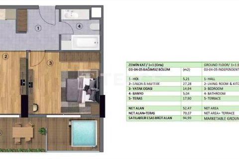 2+1 Apartment en Yalova, Turkey No. 11323 26