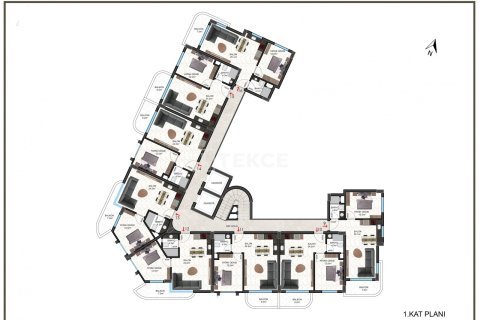 2+1 Penthouse à Alanya, Turkey No. 11861 3