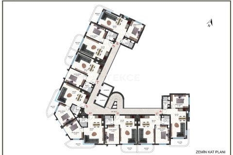 2+1 Penthouse en Alanya, Turkey No. 11861 4