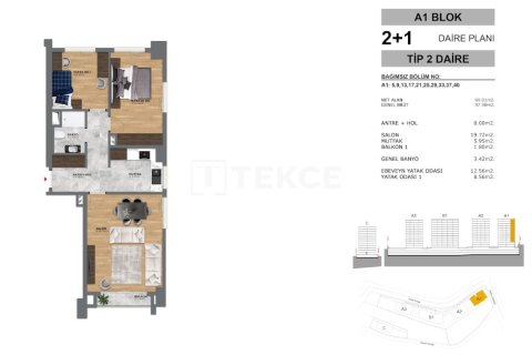 3+1 Apartment en Istanbul, Turkey No. 14537 21