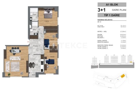 3+1 Apartment en Istanbul, Turkey No. 14537 25