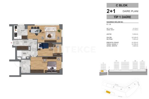 3+1 Apartment en Istanbul, Turkey No. 14537 8