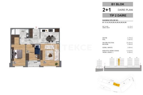 3+1 Apartment en Istanbul, Turkey No. 14537 11