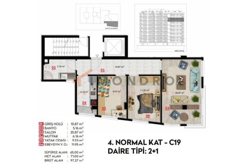 2+1 Apartment en Besiktas, Turkey No. 20612 24