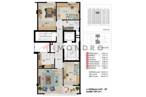 2+1 Apartment en Besiktas, Turkey No. 20612 16