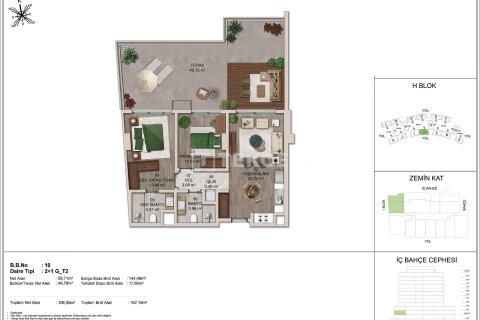 1+1 Appartement à Istanbul, Turkey No. 11883 17