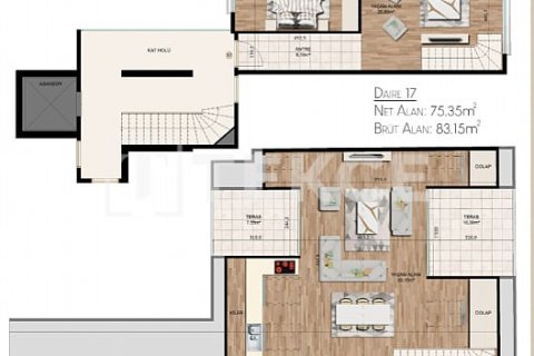 4+1 Apartment en Istanbul, Turkey No. 21927 2