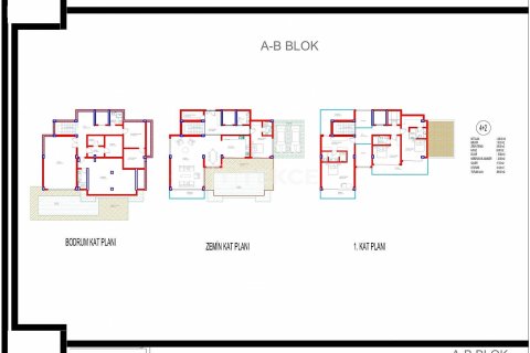 4+2 Villa à Alanya, Turkey No. 10997 28