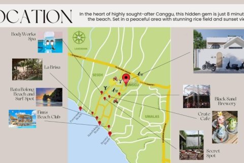 2 bedrooms Villa in Canggu, Indonesia No. 23282 6