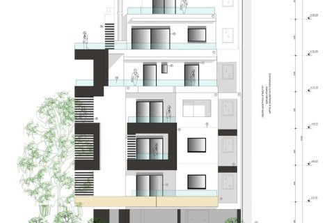 Квартира с 1 спальней в Афины, Греция №55765 14