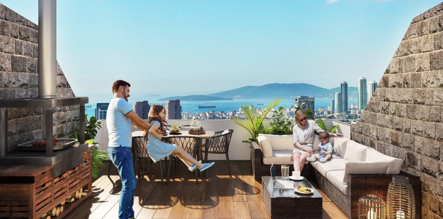 5+1 Apartment en Istanbul, Turkey No. 15696