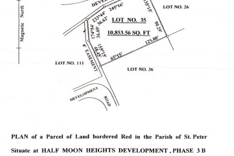 Land in Lucas, Saint Kitts and Nevis No. 61551 2