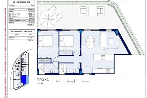 3 dormitorios Apartment en Alfaz del Pi, Spain No. 26293 5