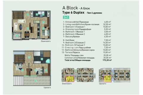 3+1 Apartment in Antalya, Turkey No. 22101 20