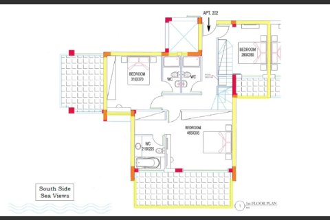 4 dormitorios Apartment en Limassol, Cyprus No. 50330 12