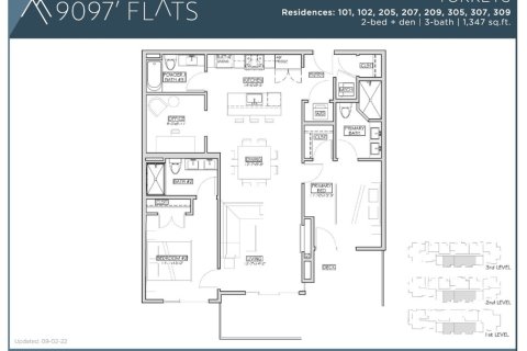 2 dormitorios Condominio  en Frisco, USA No. 62321 3