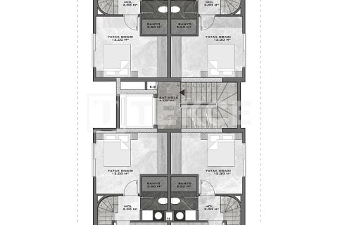 2+1 Penthouse à Alanya, Turkey No. 74057 22