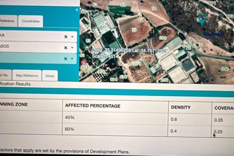 17600m² Land à Kalavasos, Cyprus No. 45064 1