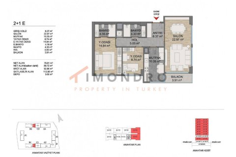 2+1 Appartement à Basaksehir, Turkey No. 16988 18