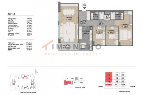 2+1 Appartement à Basaksehir, Turkey No. 16988 19