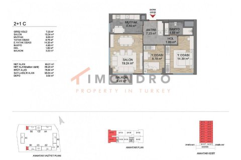 2+1 Appartement à Basaksehir, Turkey No. 16988 16