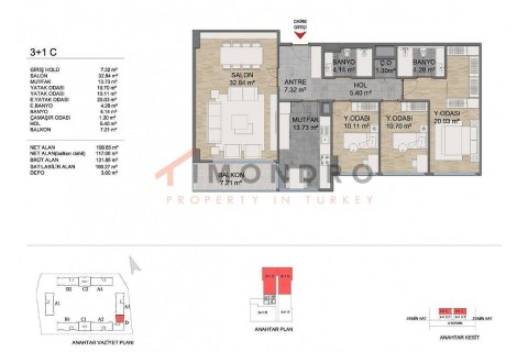 2+1 Appartement à Basaksehir, Turkey No. 16988 21