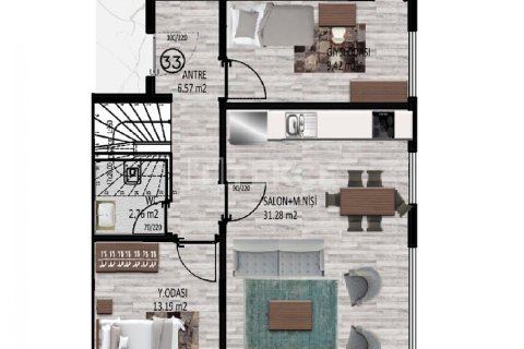 4+1 Appartement à Istanbul, Turkey No. 61932 12